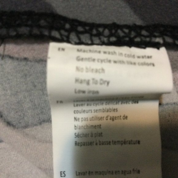 SWS Gray Camo Soft Leggings XL NWT - Picture 7 of 13